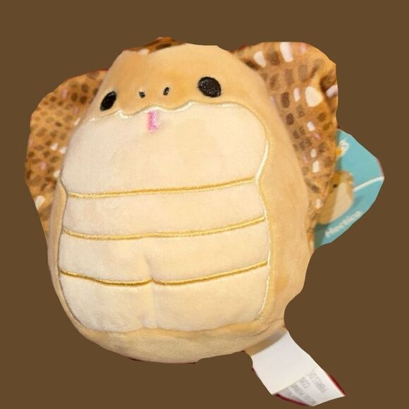 NWT Squishmallows Kellytoy Plush Exotic Animal Hectico the Cobra Snake 5" - Picture 1 of 4